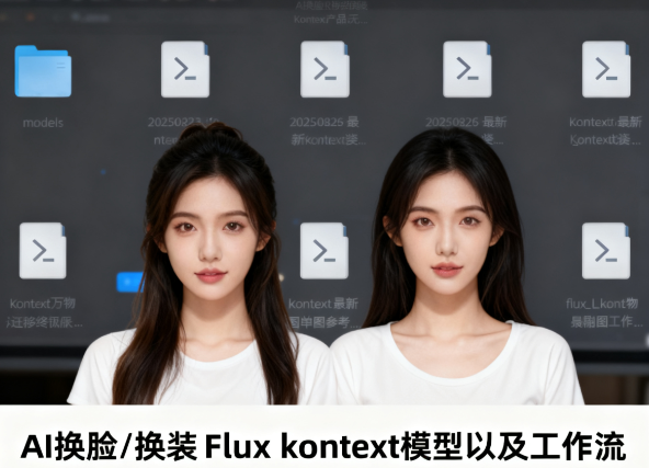 (AI换脸/换装)Flux kontext模型以及工作流